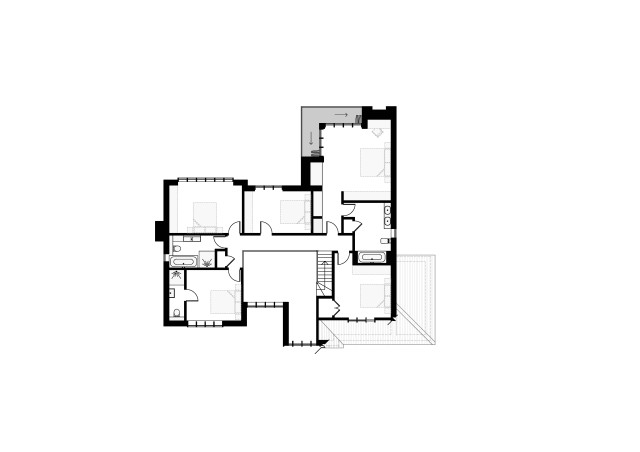 Plot 1 First Floor Plan Bell Mills